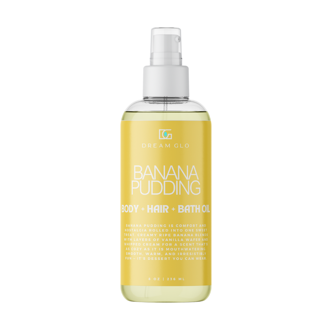 Banana Pudding Body + Hair + Bath Oil
