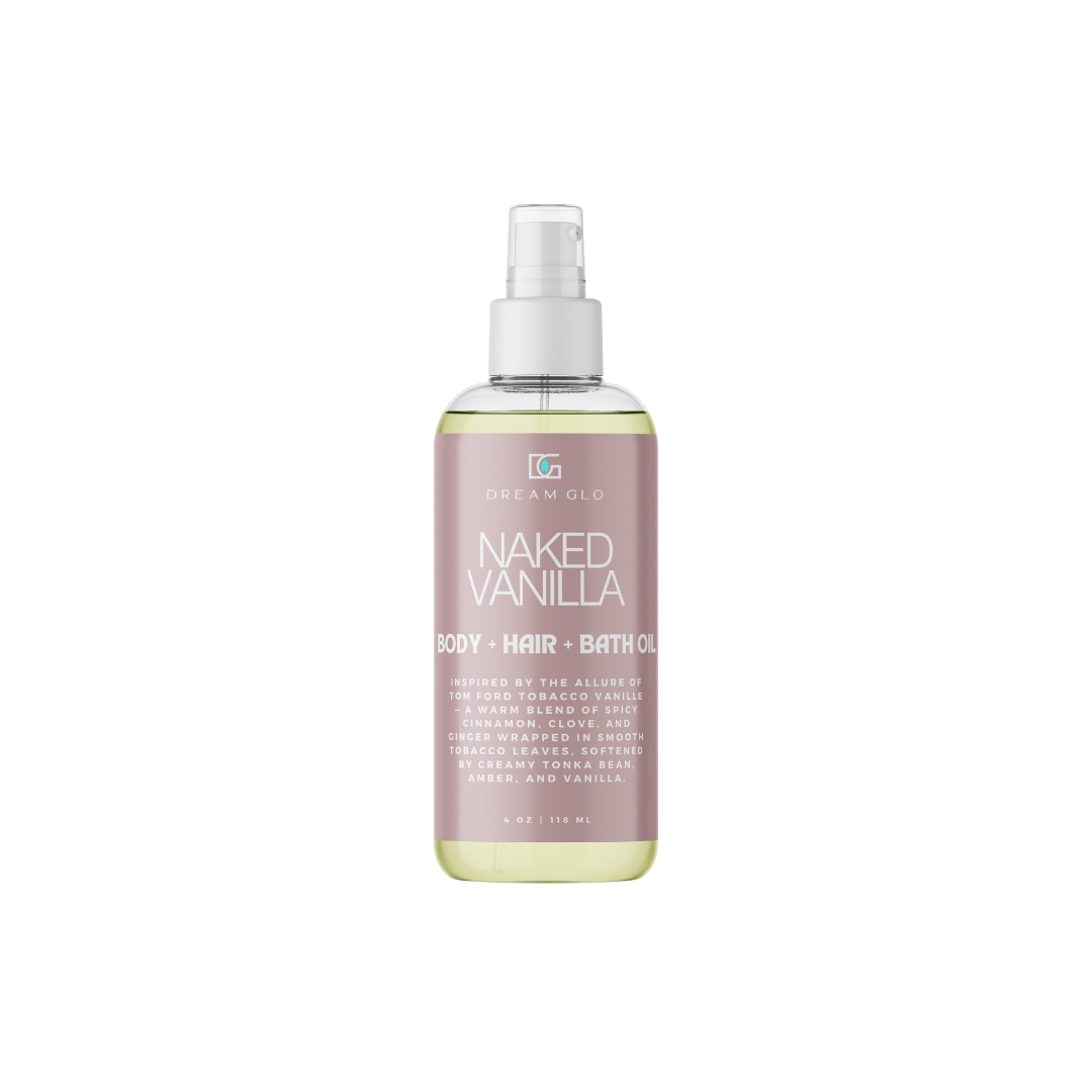 Naked Vanilla Body + Hair + Bath Oil