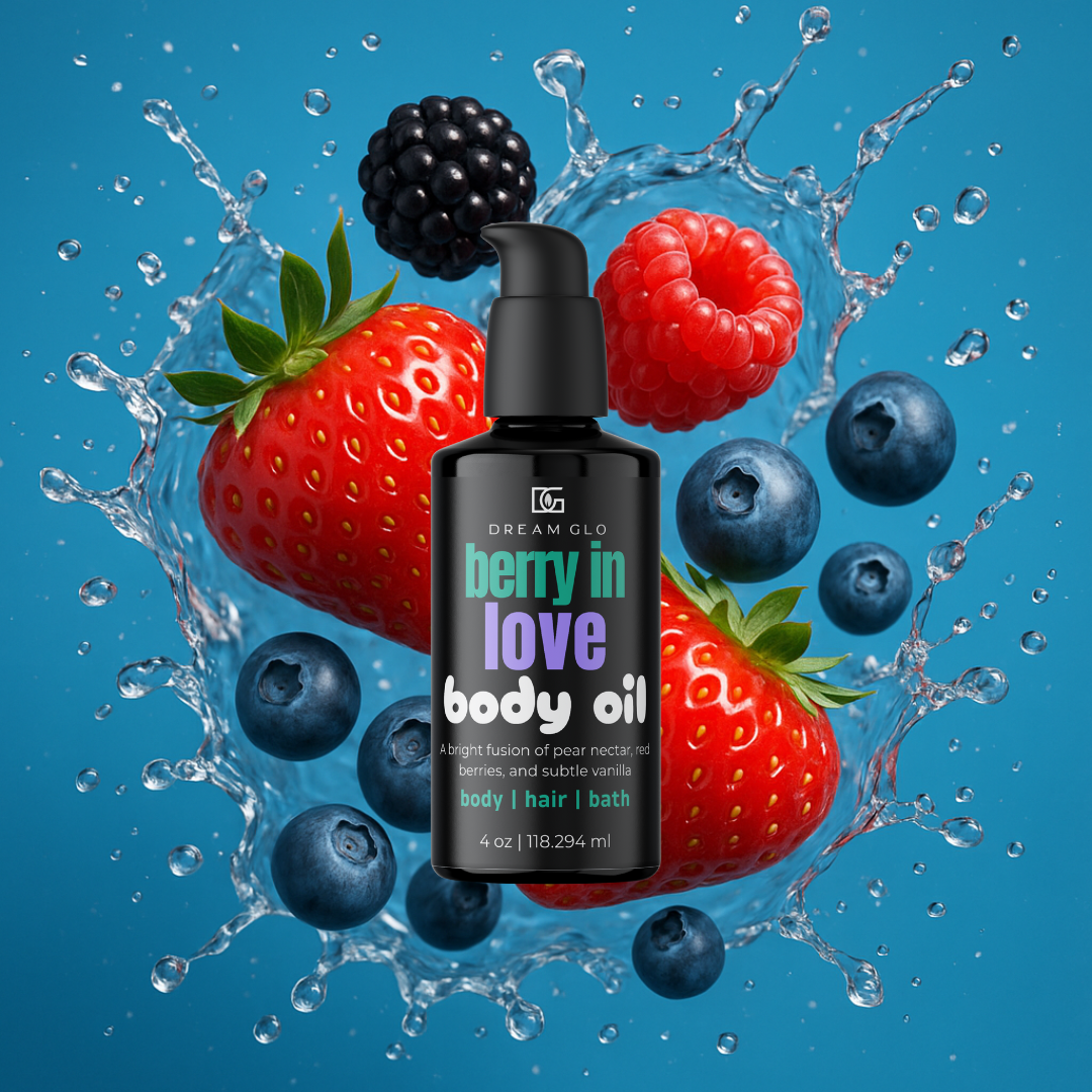 Berry in Love Body + Hair + Bath Oil