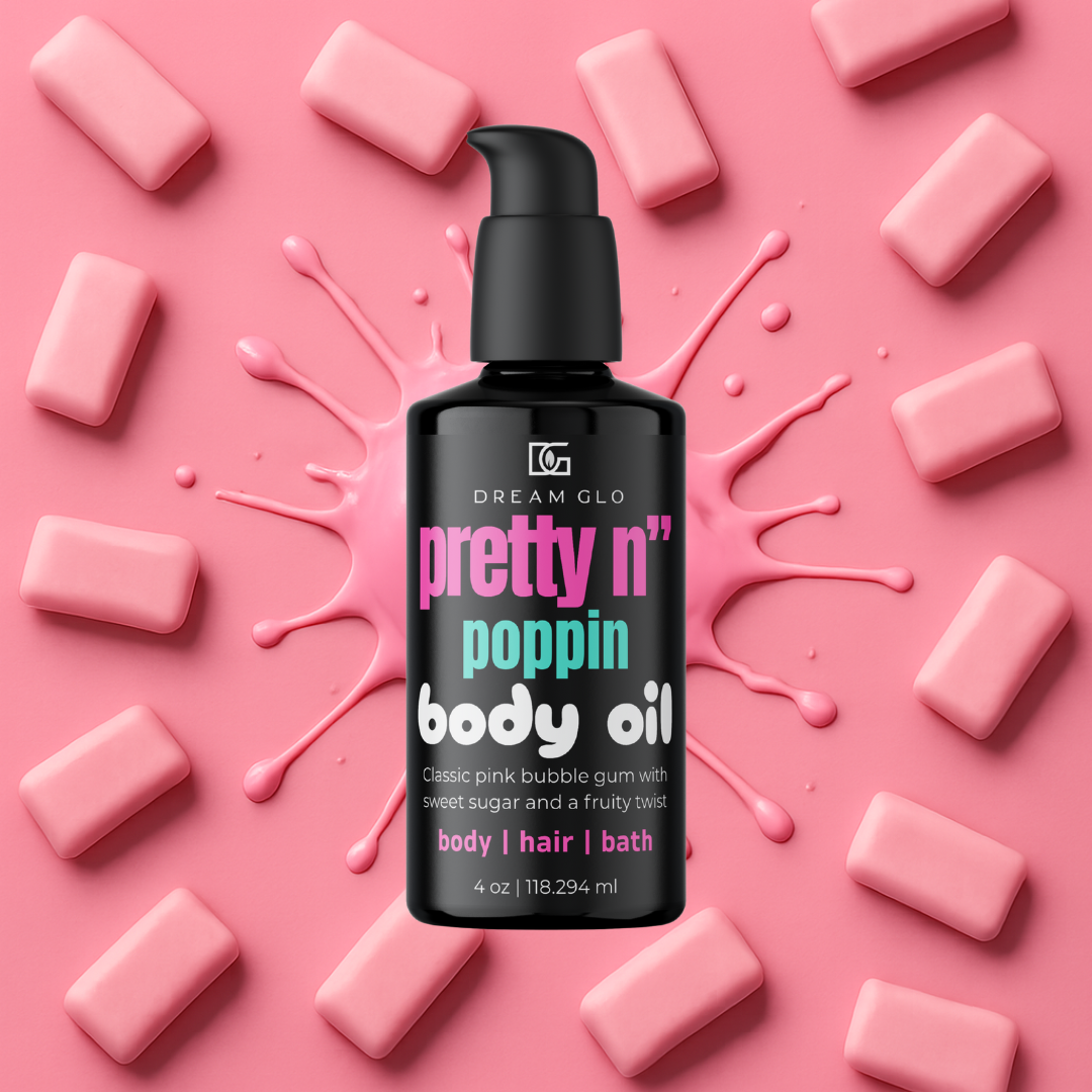 Pretty N’ Poppin Body + Hair + Bath Oil