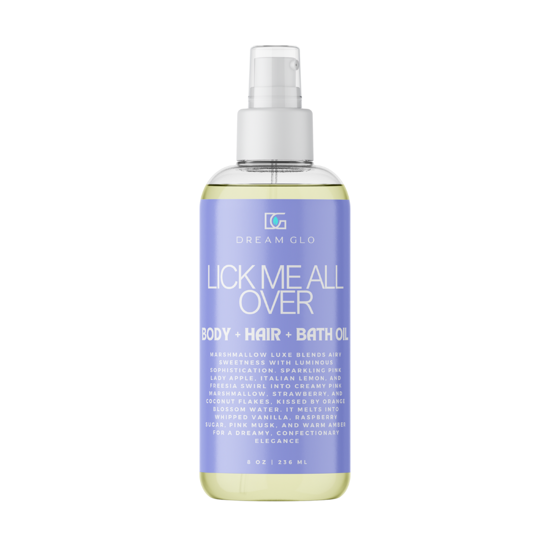 Lick Me All Over Body + Hair + Bath Oil