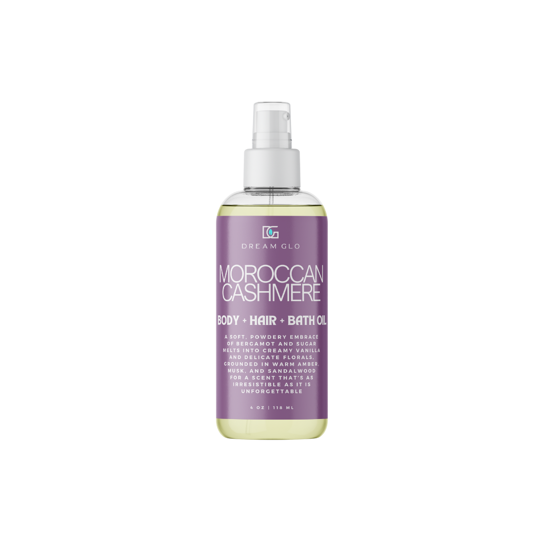 Moroccan Cashmere Body + Hair + Bath Oil