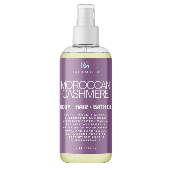 Moroccan Cashmere Body + Hair + Bath Oil