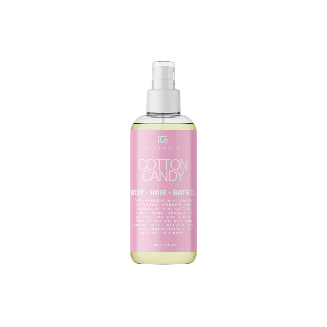 Cotton Candy Body + Hair + Bath Oil