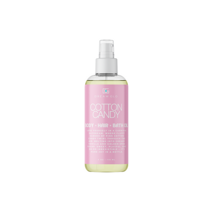 Cotton Candy Body + Hair + Bath Oil