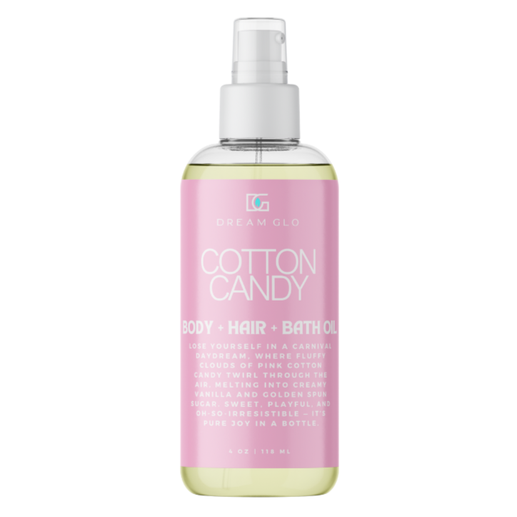 Cotton Candy Body + Hair + Bath Oil