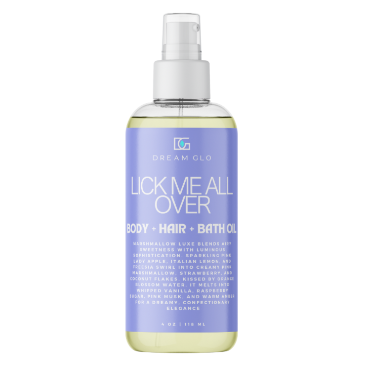 Lick Me All Over Body + Hair + Bath Oil
