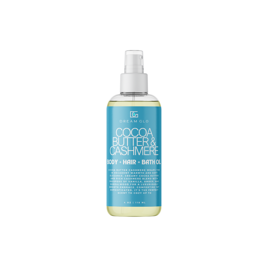 Cocoa butter & Cashmere Body + Hair + Bath Oil