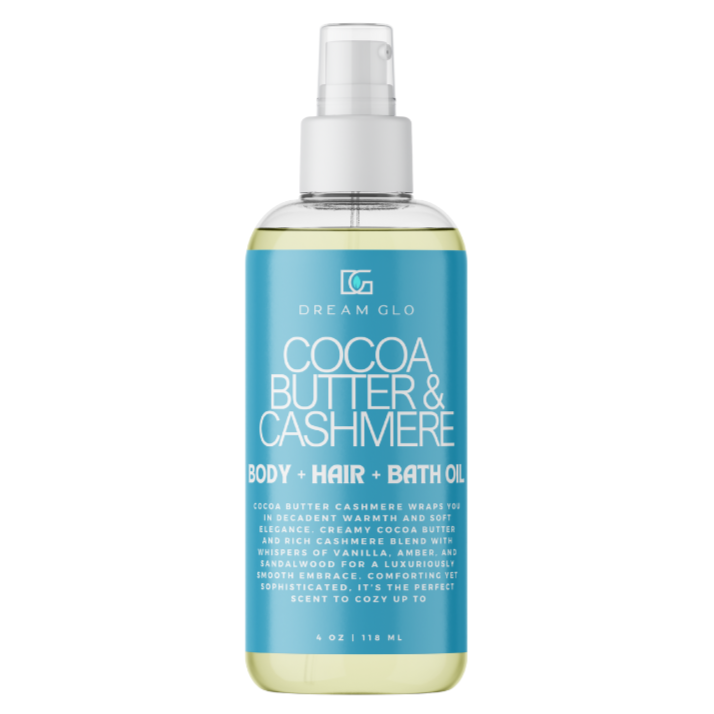 Cocoa butter & Cashmere Body + Hair + Bath Oil