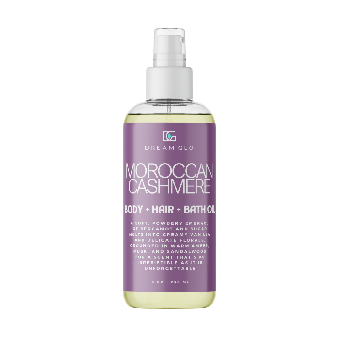 Moroccan Cashmere Body + Hair + Bath Oil