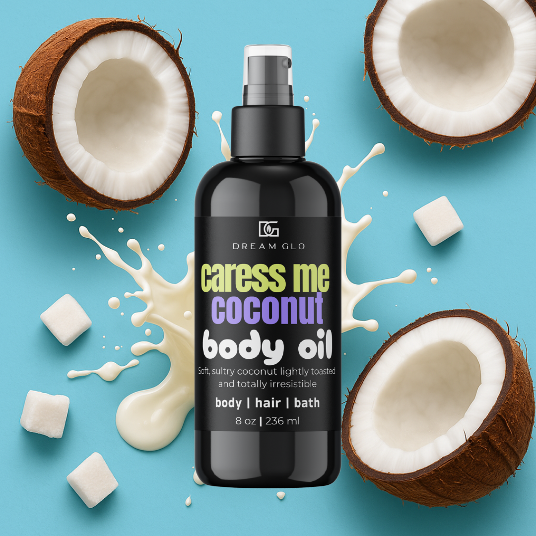Caress Me Coconut  Body + Hair + Bath Oil