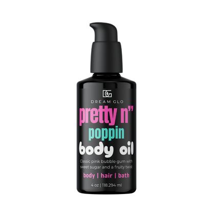 Pretty N’ Poppin Body + Hair + Bath Oil