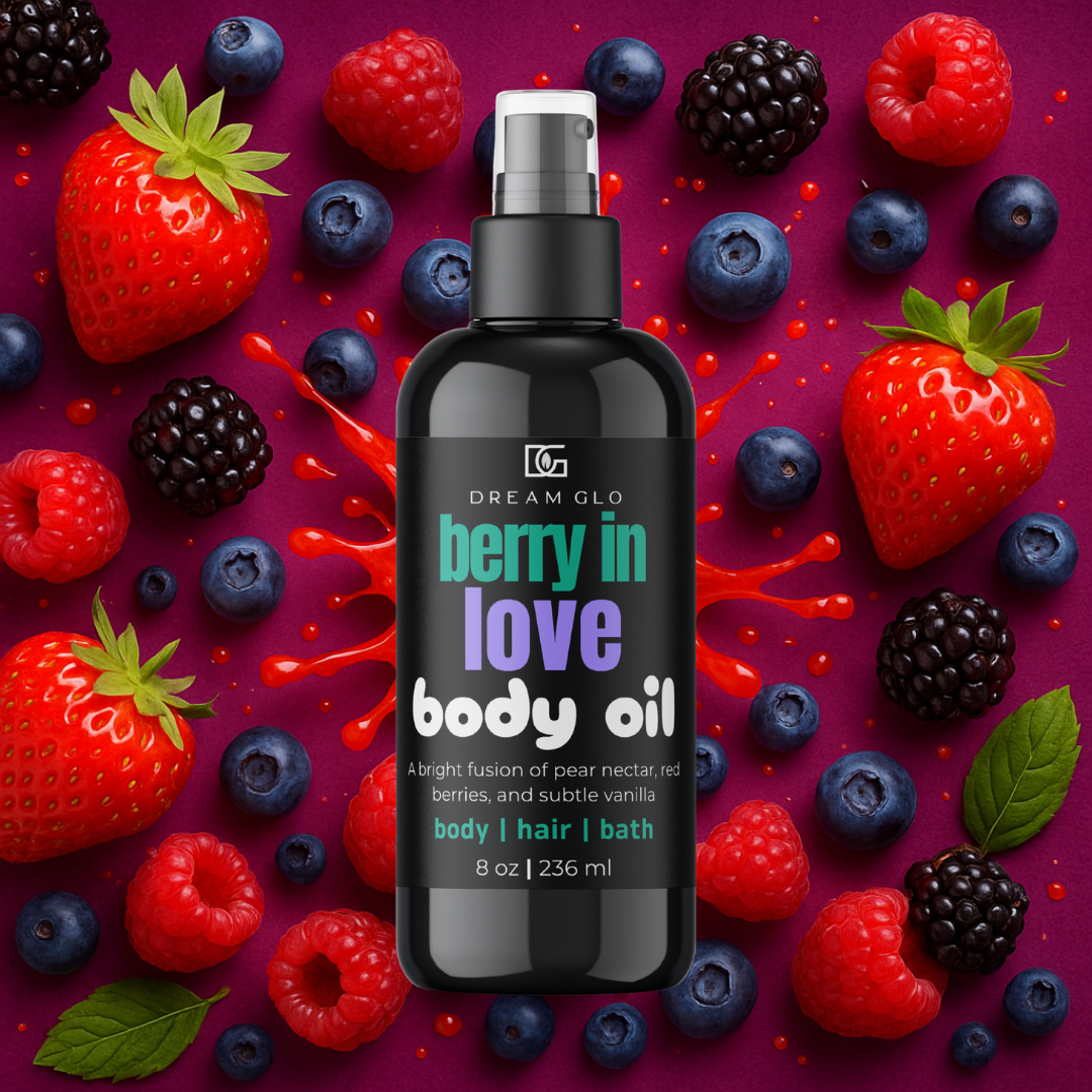 Berry in Love Body + Hair + Bath Oil