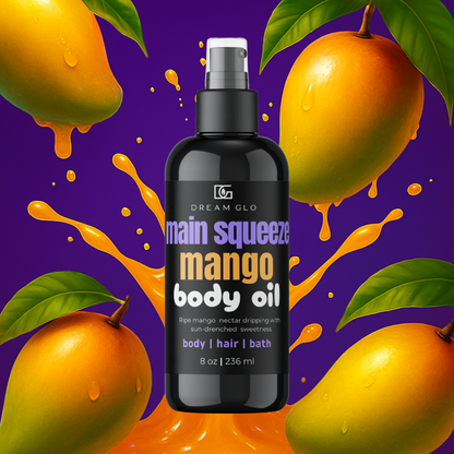 Main Squeeze Mango Body + Hair + Bath Oil