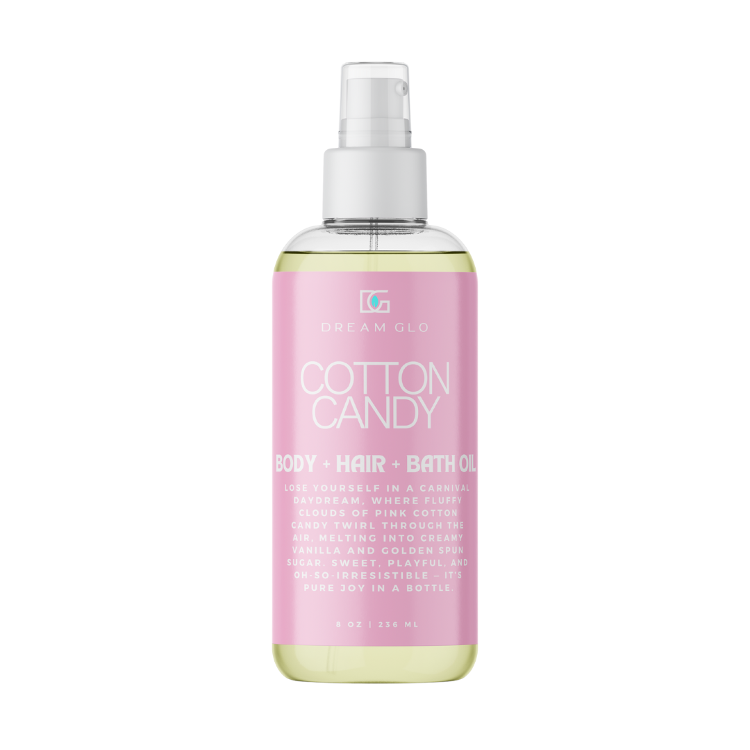 Cotton Candy Body + Hair + Bath Oil
