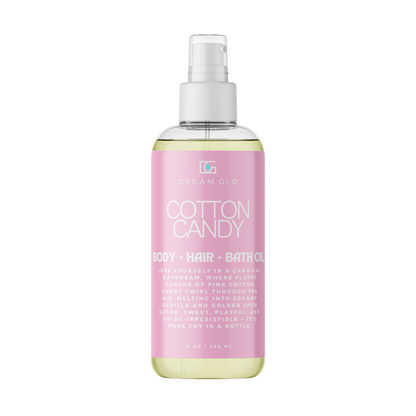 Cotton Candy Body + Hair + Bath Oil