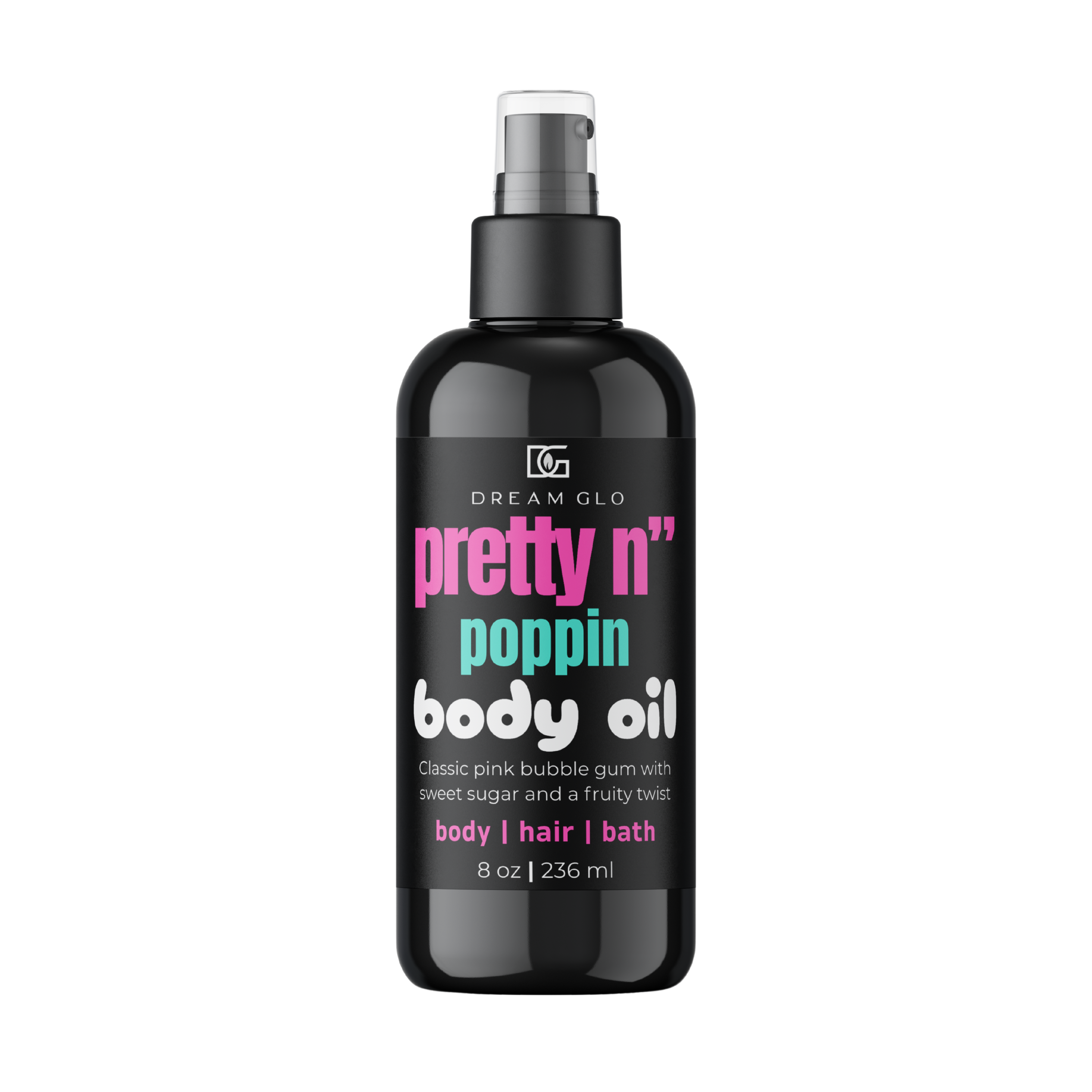 Pretty N’ Poppin Body + Hair + Bath Oil