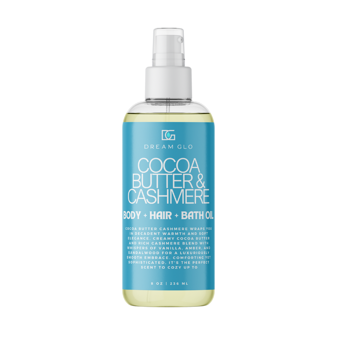 Cocoa butter & Cashmere Body + Hair + Bath Oil